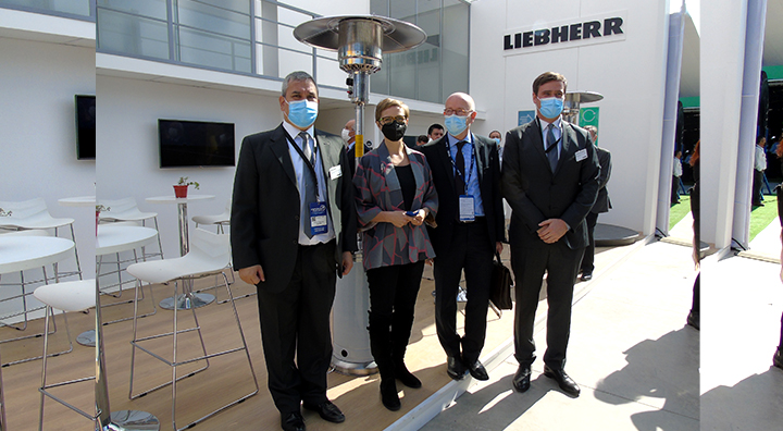 Liebherr en Exponor 2022 con tecnología y maquinaria para la minería