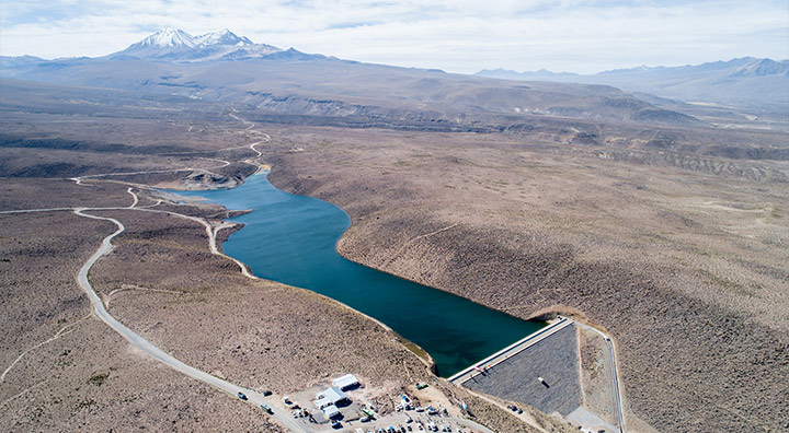 Con la presencia del primer ministro, Southern Perú y Midagri inauguran represa Cularjahuira que impulsará el agro de Candarave