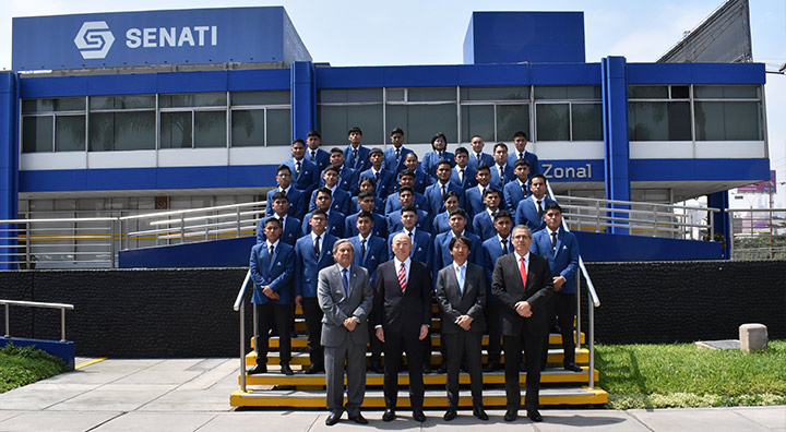 Estudiantes de SENATI en Lima serán beneficiados con becas integrales y moderna maquinaria para estudiar carreras técnicas