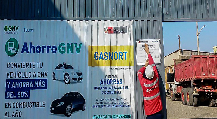 La Libertad: Sutran clausura centro de conversión a GNV que almacenaba más de 50 cilindros para gas a la intemperie