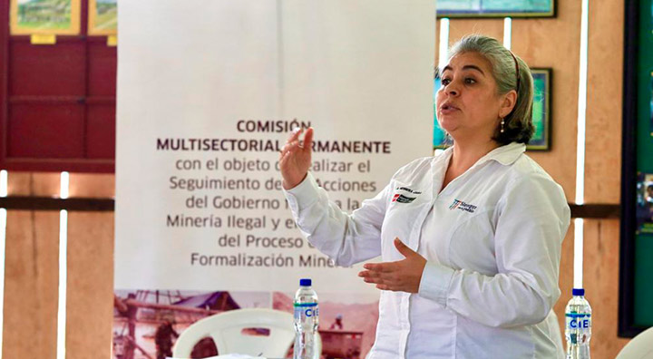 Comisión Multisectorial de seguimiento a las acciones frente a la minería ilegal y el proceso de formalización minera sesionó en Amazonas
