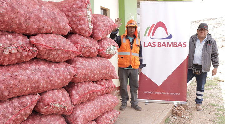Las Bambas fortalece las actividades agrícolas familiares en comunidades de su Área de Influencia Directa