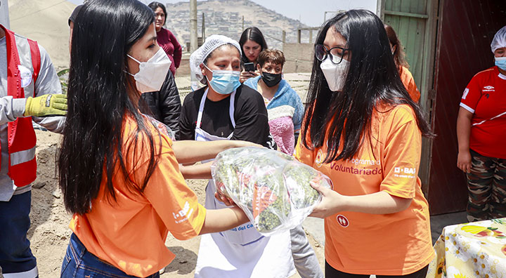 BASF Peruana entrega donación a la organización Banco de Alimentos Perú