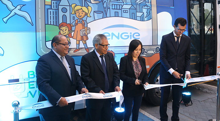 ENGIE llegará a 1,000 niñas y niños de colegios públicos con bus eléctrico educativo