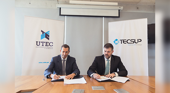 Técnicos de TECSUP podrán obtener título universitario en UTEC