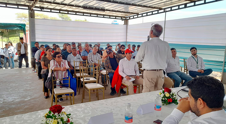 Pequeños mineros y mineros artesanales de Ayabaca y Piura recibieron asistencia técnica para continuar su proceso de formalización