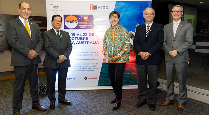 El “Perú time” será la gran vitrina del país en el congreso internacional de minería y recursos, en Australia