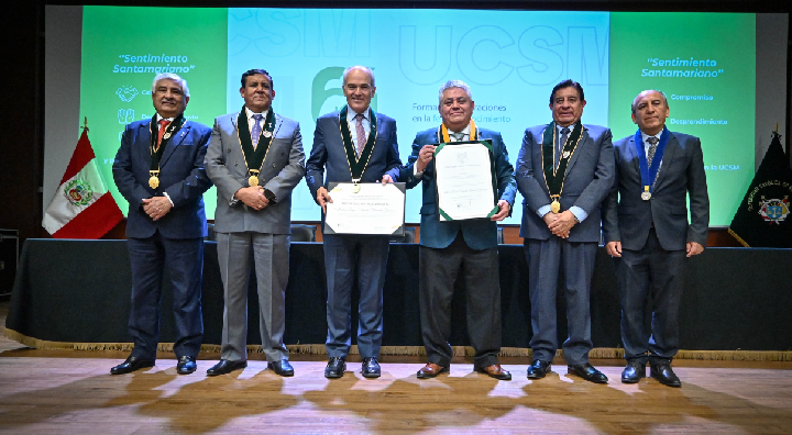 Perumin 37: Universidad Católica de Santa María instaura Cátedra “Ing. Roque Benavides Ganoza”