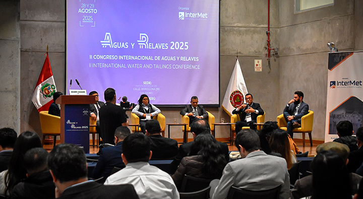 Aguas y Relaves 2025 reunió a más de 350 participantes de la minería nacional e internacional