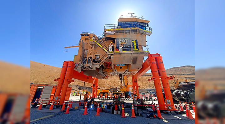 Ferreyros lidera reconstrucciones de palas gigantes Cat a nivel mundial