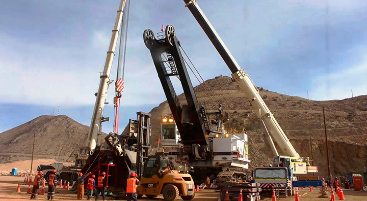 Ferreyros lidera reconstrucciones de palas gigantes Cat a nivel mundial