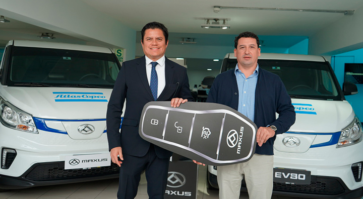 Atlas Copco amplia su flota de vehículos de servicio 100% eléctrica en el Perú, reafirmando así su compromiso con la sostenibilidad de sus operaciones