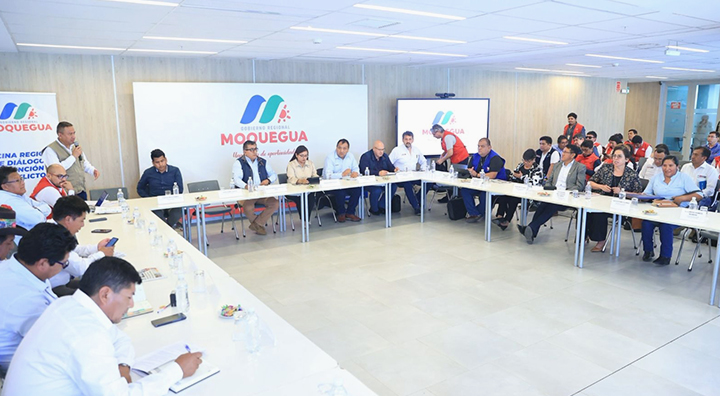 MINEM entregó expedientes técnicos para la mitigación ambiental de la cuenca del río Coralaque en Moquegua