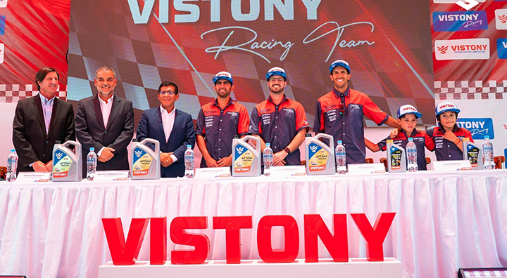 Vistony consolida su presencia en el deporte motor internacional