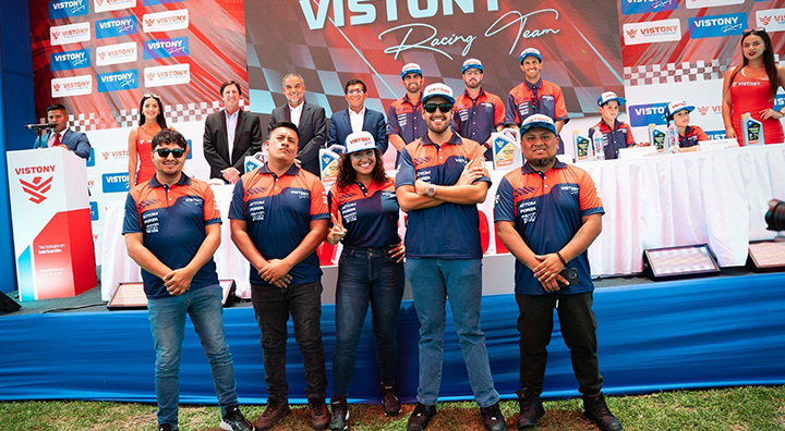 Vistony consolida su presencia en el deporte motor internacional
