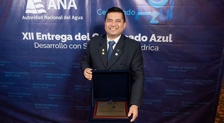 ZIJIN – La Arena renueva el certificado azul por su gestión sostenible del recurso hídrico