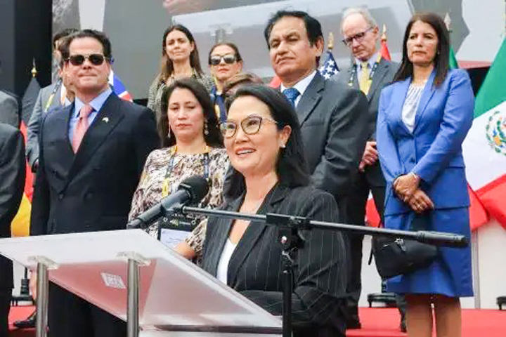 Presidenta Fujimori inauguró la décima edición de Expomina Perú 2026