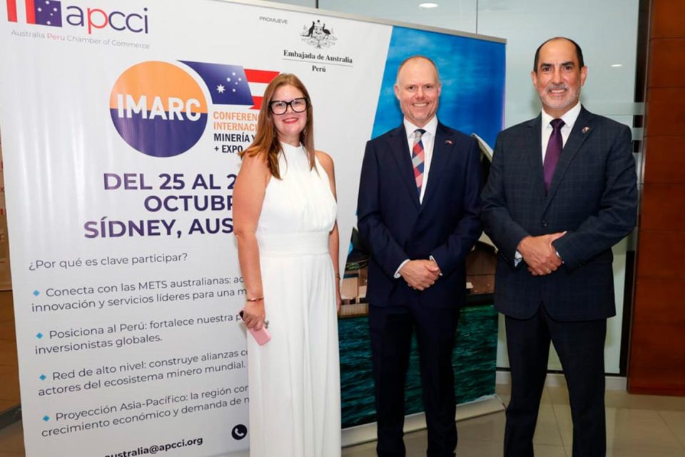 Delegación oficial peruana viajará a Sídney para IMARC 2026