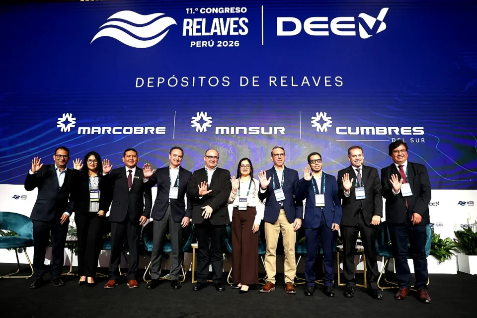 El Congreso RELAVES Perú 2026 reafirma su liderazgo como encuentro técnico especializado en gestión de relaves.